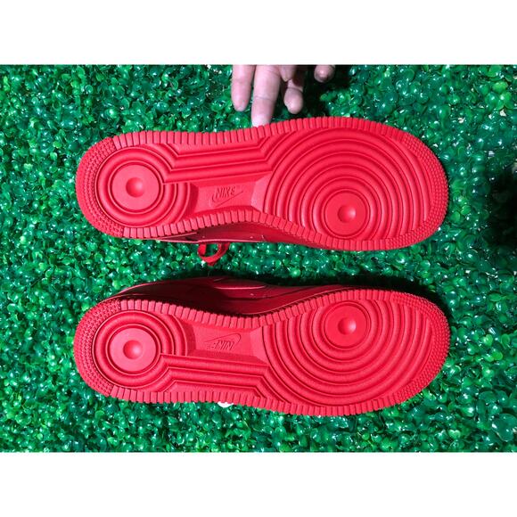 Air Force 1 Low '07 LV8 1 Triple Red CW6999-600 New With Box - Picture 4 of 11